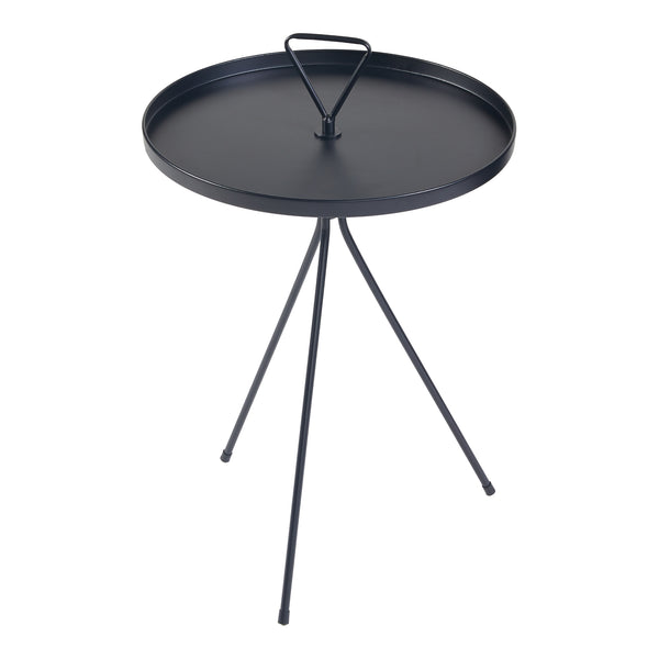 Sidebord Odal metal sort [en.casa].