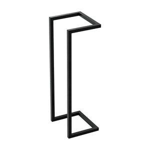 Loppa håndklædestang 70x25x20 cm sort [en.casa].