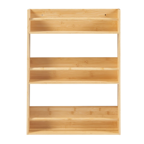 Væghylde Hareid 80x60x12cm bambus [en.casa].
