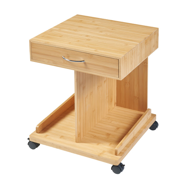 Jokkmokk rullebord 56,5x43x43 cm bambus [en.casa].