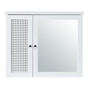 Karlsøy spejlkabinet 50x60x15cm hvid [en.casa].