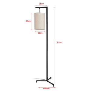 Skaun gulvlampe 161 cm beige [lux.pro].