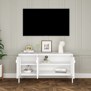 TV-skab Castelli 114 x 40 x 60 cm stål [en.casa]