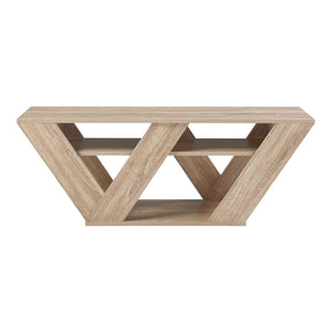 TV-bord Nome 110x30x40cm egetræslook [en.casa].