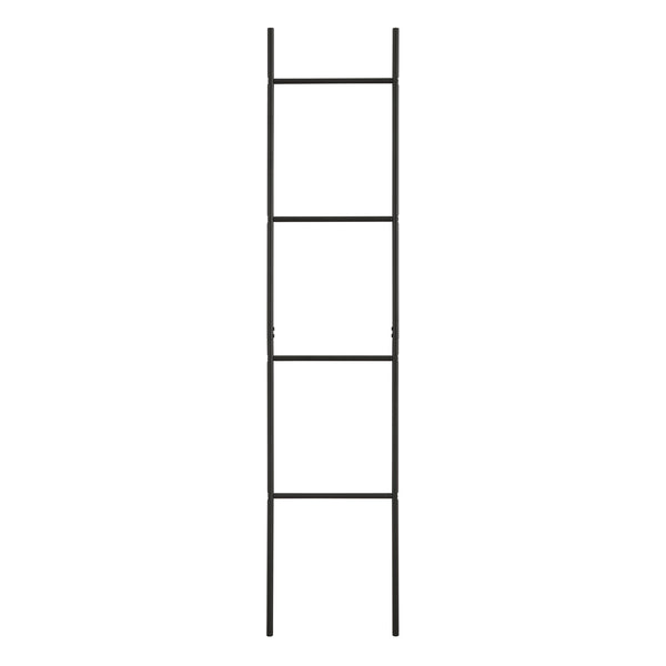 Håndklædestige Bodø stål 176x38 cm sort [en.casa].