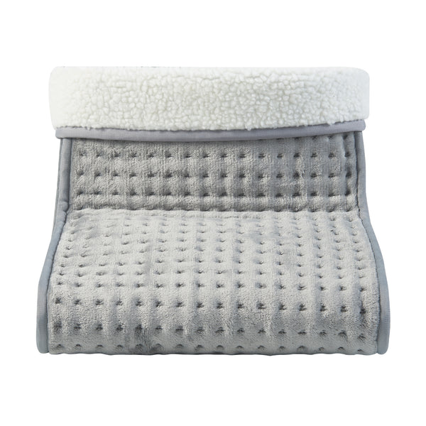 Elektrisk fodvarmer Bari 100W grå [en.casa].