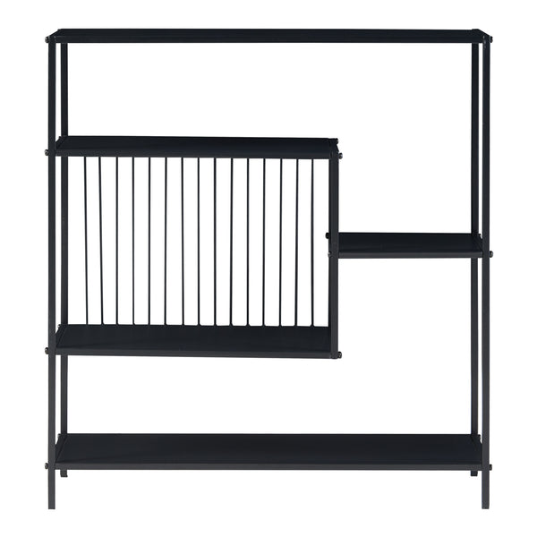 Konsolbord Beesel 65,5x60x20 cm sort [en.casa].