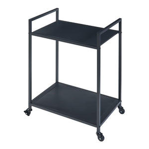Serveringsvogn Lesja metal sort [en.casa].