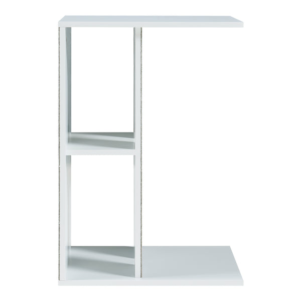 Sidebord med ridseflade Ljungby Hvid [en.casa]