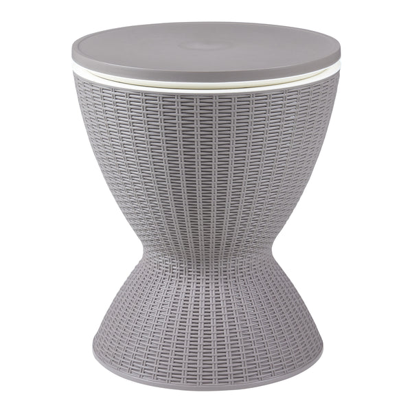 Kølebord Atessa 58x49 cm Rattanlook [casa.pro]
