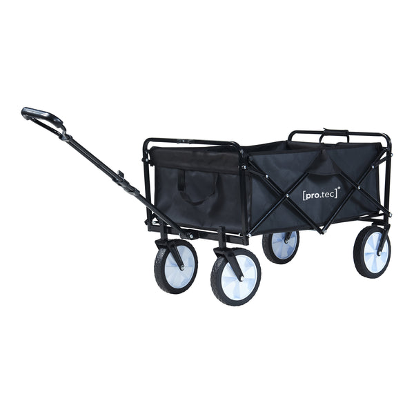 Bollerwagen Stenlille 84x55 cm maks. 80 kg Sort [pro.tec]
