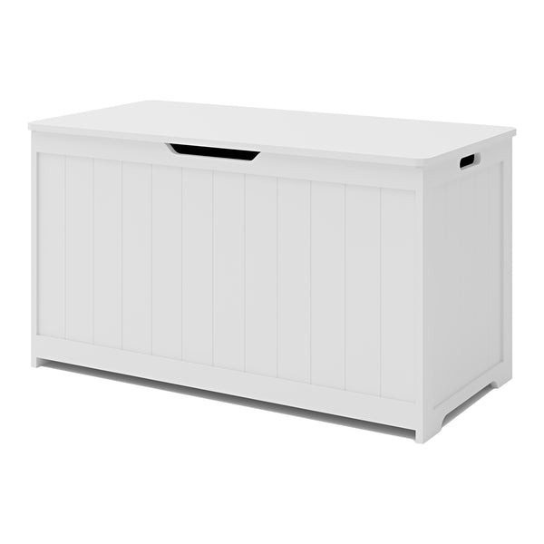 Legetøjskasse Podek 80x40x445 cm Hvid [en.casa].