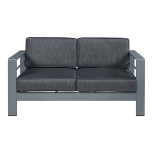 Udendørs bænk med bord Avise Aluminium [casa.pro]