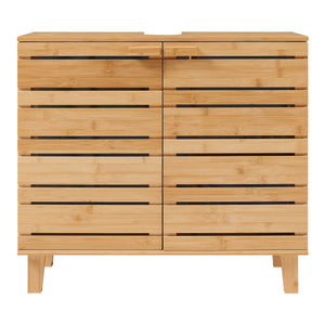 Epind 60x66x30 cm underskab i naturlig bambus [en.casa]