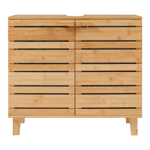 Epind 60x66x30 cm underskab i naturlig bambus [en.casa]