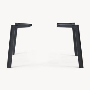Hostang bordben sæt med 4 stk. 50x8x71 cm sort [en.casa]
