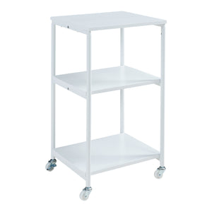 Rulbart printerbord Janertu 82x39x35 cm Hvid [en.casa]