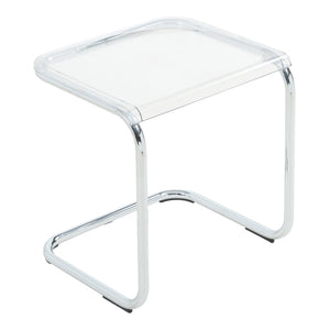 Sidebord Brosa 44x37x48 cm Transparent [en.casa]