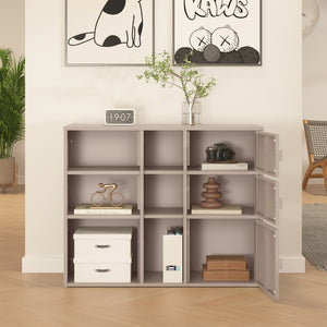 Arkivskab Kliri Stål 100x32x81 cm Kamel Farve [en.casa]