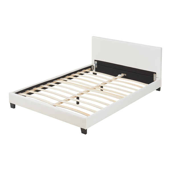 Corium® Dobbeltseng Barcelona - 200x140cm - hvid