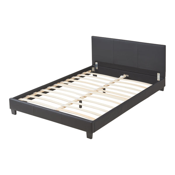 Corium® Dobbeltseng Barcelona - 200x140cm - sort