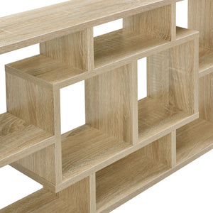 [en.casa]® Væghylde - Sonoma eg optik - 85x47,5x16cm