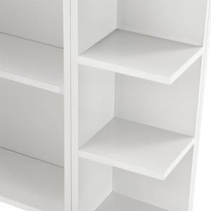 Badeværelsesskab Harstad 64x80x20 cm Hvid [en.casa].
