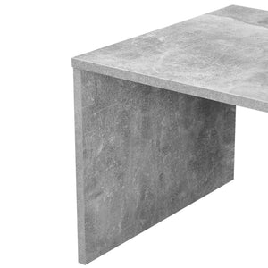 Sofabord Bollnäs 90x45x35 cm med hylde i forskellige farver farver en.casa