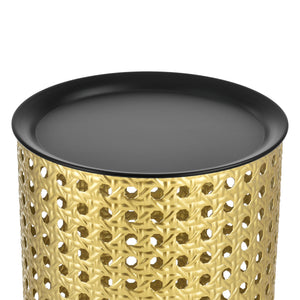 Sidebord Theux sæt med 2 sort/guldfarvede en.casa