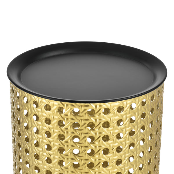 Sidebord Theux sæt med 2 sort/guldfarvede en.casa