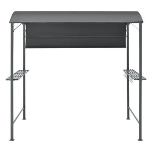 Pyrgos grillpavillon 215 x 220 x 140 cm mørkegrå en.casa