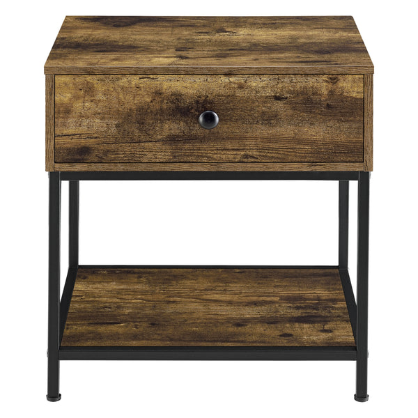 Sidebord Bjuv 45x39x49cm Mørkt træ en.casa