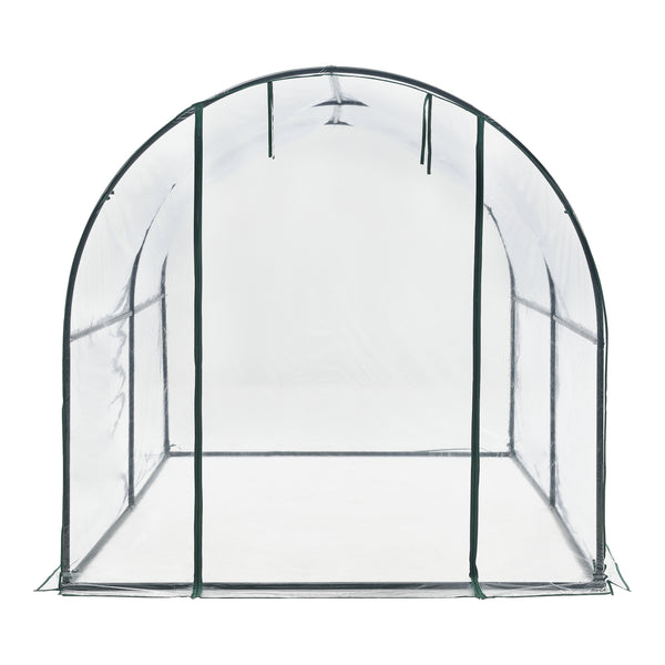 Drivhustunnel Grünwald 200x300x190cm PVC Transparent [en.casa]