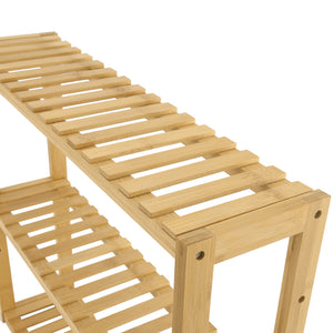 Bambushylde Örnsköldsvik 60x15x54cm naturtræ [en.casa].