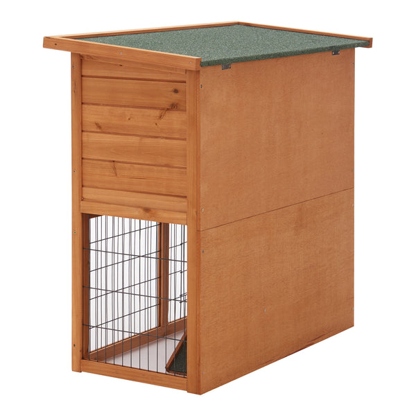 Kaninbur Nidda 85x91,5x45cm grantræ [en.casa]