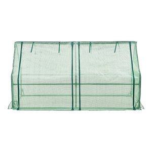 Minidrivhus Nissewaard 180x90x90cm gitter grøn [en.casa].
