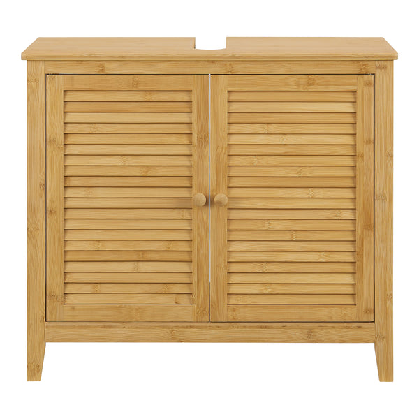 Bambus håndvask underskab Värmdö 60x67x30cm [en.casa].