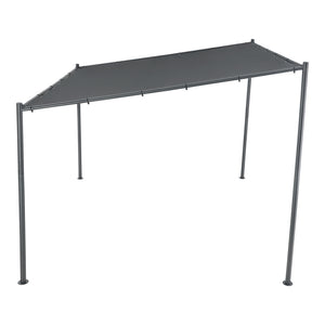 Carunchio havepavillon 300x285x248cm mørkegrå [en.casa].