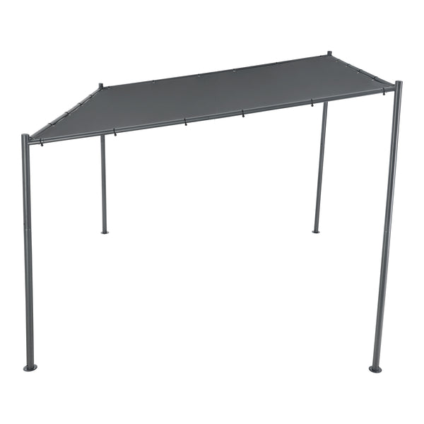 Carunchio havepavillon 300x285x248cm mørkegrå [en.casa].