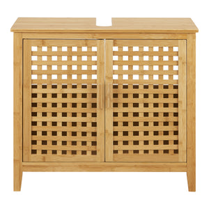 Vaskeunderskab Ingmarsö 60x67x30 cm bambus [en.casa].