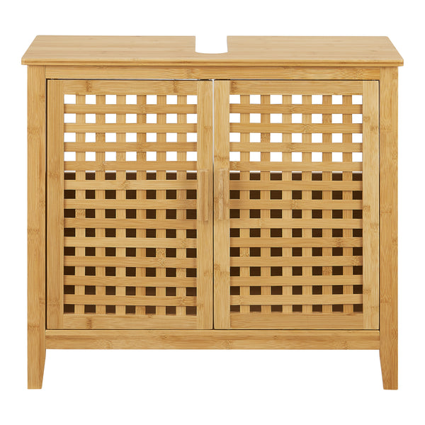 Vaskeunderskab Ingmarsö 60x67x30 cm bambus [en.casa].