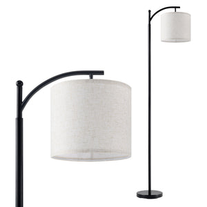 Coventry gulvlampe sort/beige [lux.pro].