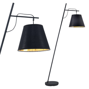 Gulvlampe Nottingham sort [lux.pro].