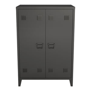 Oripää metalskab 110x75x33 cm pastelgrøn [en.casa].
