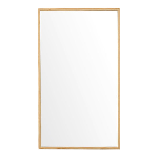 Ikorfat spejlskab 60,5 x 35 x 14 cm naturlig bambus [en.casa].