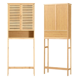 Geta toiletskab 170 x 66 x 23 cm bambus [en.casa].