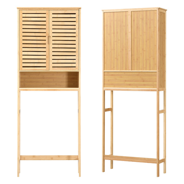 Geta toiletskab 170 x 66 x 23 cm bambus [en.casa].
