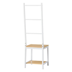 Herretjener Juuka 133x40x42 cm Frakkeholder bambus [en.casa]