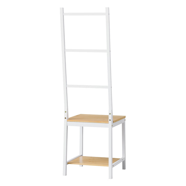 Herretjener Juuka 133x40x42 cm Frakkeholder bambus [en.casa]