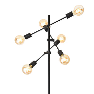 Craigavon gulvlampe 154cm x 28cm sort [lux.pro].